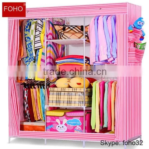 Easy to Assemble Design of Bedroom Wardrobe Simple Design Bedroom Wardrobe Design (FH-CS0505 ) photo-3