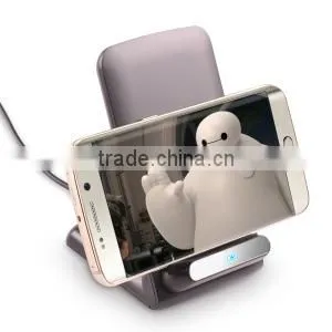 qi Enabled Universal Wireless Charging Stand Magnetic Induction Charger for Samsung S6 photo-5