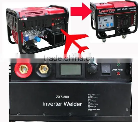 10kw Welding Generator Set With 4-stroke,air-cooled, Twin-cylinder 20hp Engine photo-2
