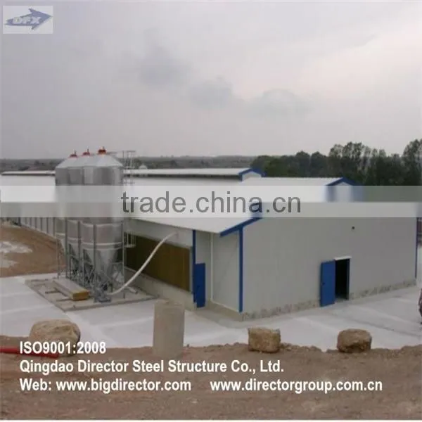 Cheap Prefab Pre Engineering Light Steel Structure Steel Sheet Shed Building photo-6