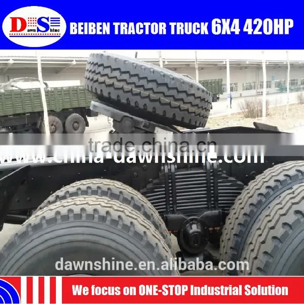 North Benz WEICHAI Engine 420hp 6x4 10wheels BEIBEN Tractor Truck photo-5