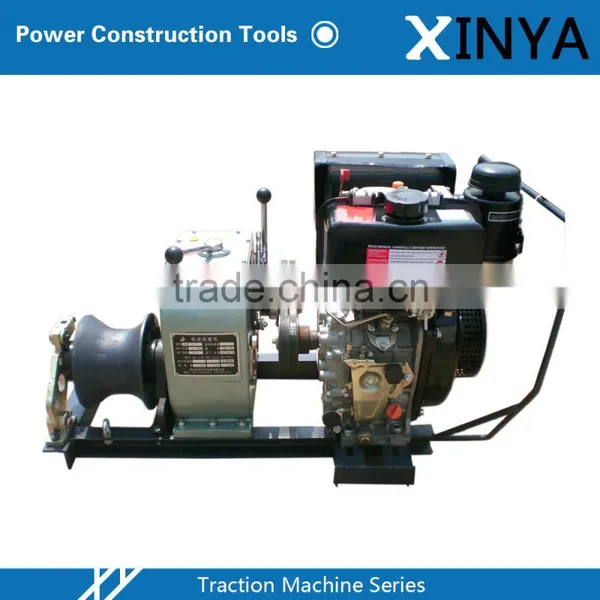 3 Ton Steel Cable Drum Construction Lifting Winch photo-3