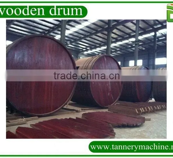 350*300cm Hath Pace Leather Wooden Drum for Dealing Pig, Sheep and Goat Skin photo-5