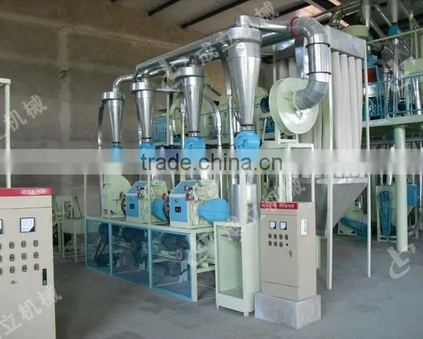 Cereal Grinder Mill Maize Crusher Corn Grinding Machine Process Maize Mill Plant for Sale Grain Stone Hammer Mill photo-3