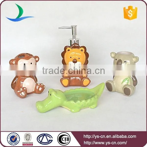 Ceramic Cartoon Bathroom Accessory Toothbrush Holder photo-2