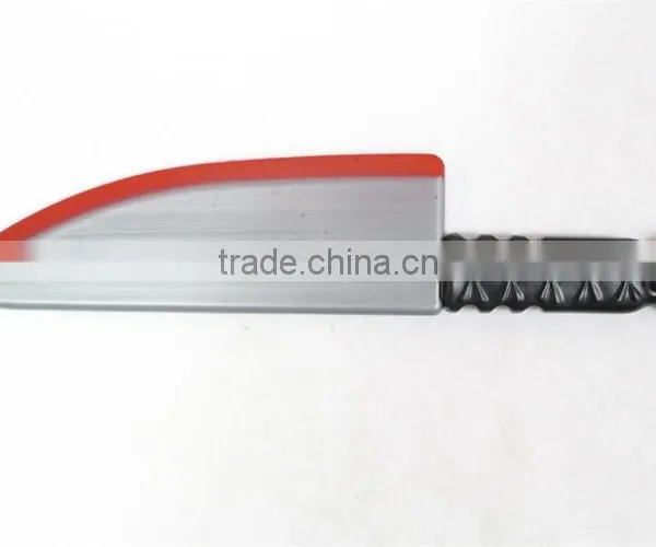 Halloween Plastic Kitchen Knife Party Horror Bloody Knife Toy photo-2