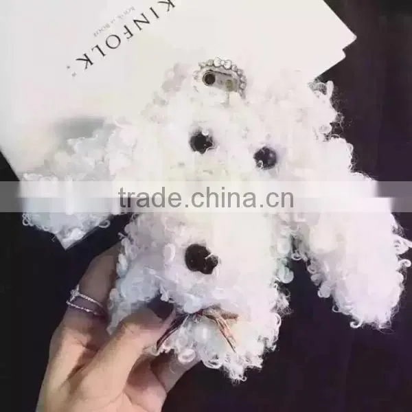 3D Hairy Dog Mobile Shell, Poodle Protective Case for IPhone 6 6 Plus photo-2
