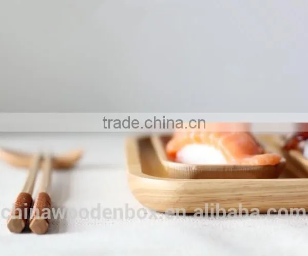 2015 Practical Wooden Food Tray Popular photo-3