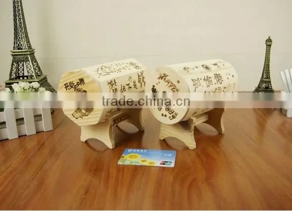 Printing Kinds of Style Wooden Popular Money Box