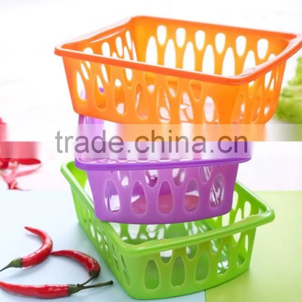 Useful Plastic Storage Basket Small Size Storage Basket photo-4