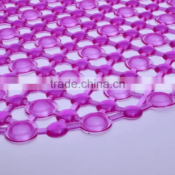 Super Quality Cross Texture Good Quality Pvc Anti Slip Mat Bath Mat photo-4