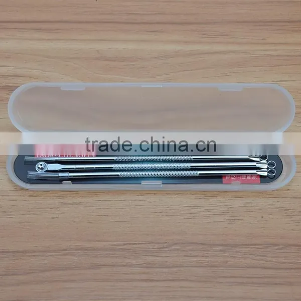 Acne Pin 4 Sets, go to Black, Acne Beauty Beauty Tools, Double Headed Acne Needle Set photo-4