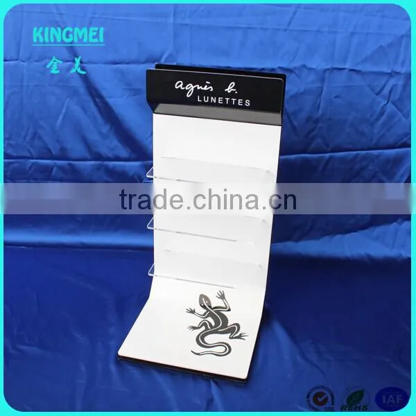 Wholesale Price 5,7 Tiers Stair Steps Acrylic Glasses Display Modern Rack , Acrylic Sunglasses Display Stand photo-6