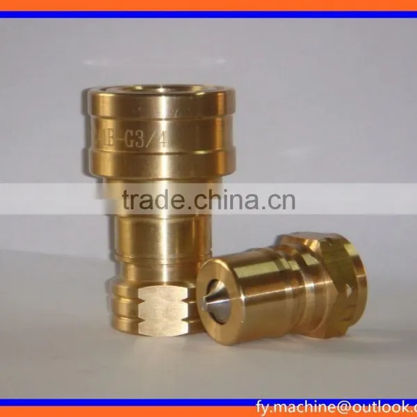 Hydraulic Quick Release Couplings/ Hose Couplers/Brass 3/8" Hot Sale photo-3