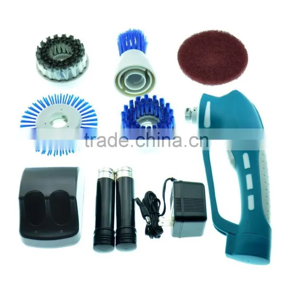 Rechargeable Handheld Electric Scrubber, Electric Bathtub Cleaning Brush, Electric Bathroom Rotating Cleaning Brush photo-4