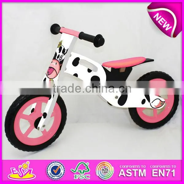 2015 Hot Sale Kids Wooden Bicycle,popular Wooden Balance Bicycle,new Fashion Kids Bicycle W16C078-D2 photo-6