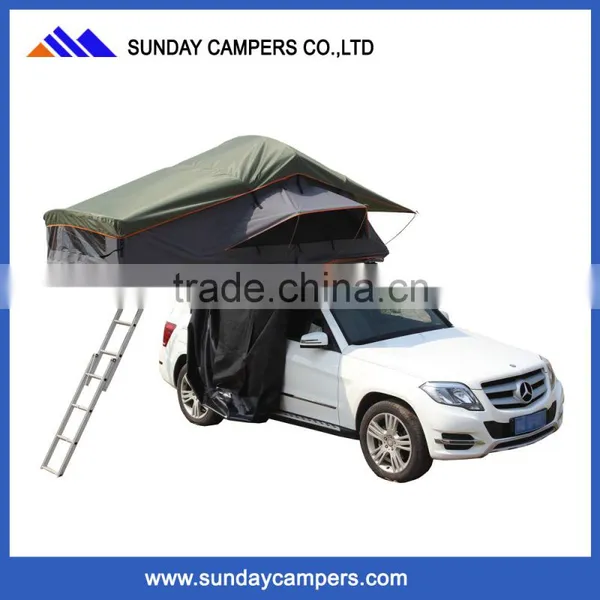Truck Camper Portable Car Shelter Pop up Roof Top Tent photo-2