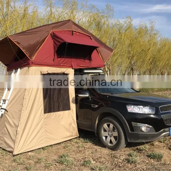 Good Camping Product off Road Camper Trailer Tent Canvas With Annex photo-3