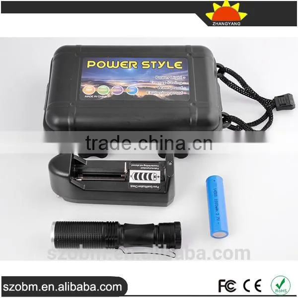 2016 Latest UV Light Flashlight Torch Kit, Aluminum Alloy High Power 395nm UV Torch photo-5