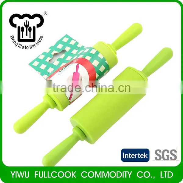 Hot Selling Colorful Eco Friendly Non Stick Silicone Rolling Pin photo-3
