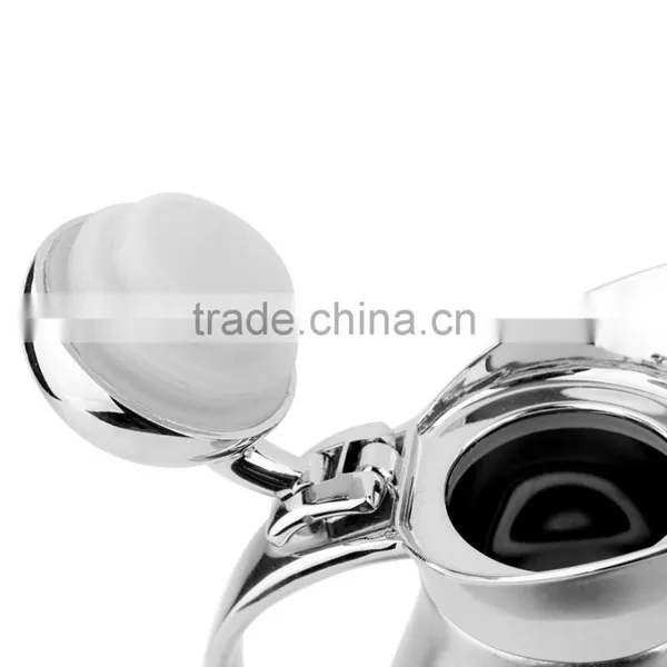 Double-Wall Stainless Steel Thermal Coffee Carafe Drink Server photo-3