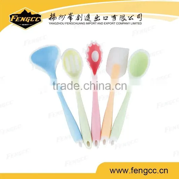 High Quality Long Handle Silicone Cookie Spatula / Silicone Brush for Bread and Cream photo-3