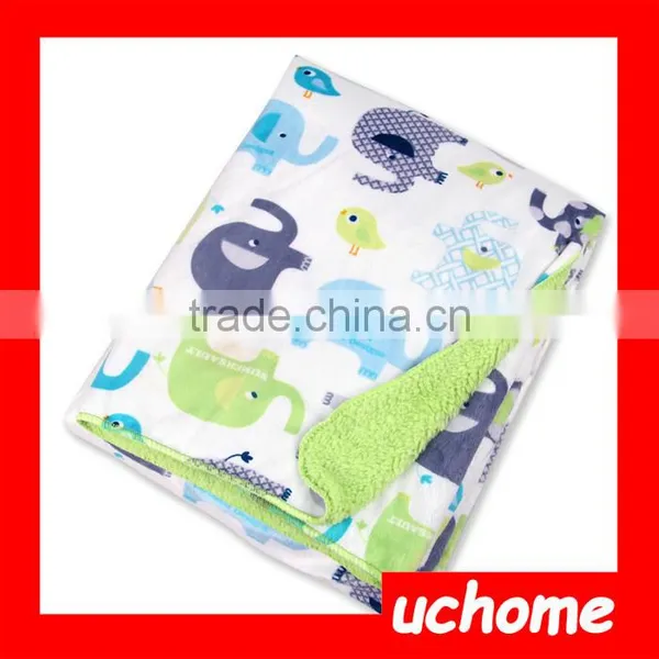 UCHOME Newborn Baby Blanket/Baby Outdoor Blanket/Soft Plush Infant Blanket photo-4