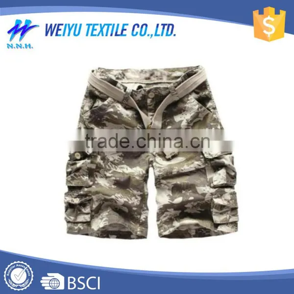 Latest Design Elastic Waist Mens Half Cargo Pants in Bulk photo-5