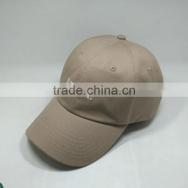 Custom Embroidery Logo Unstructured Dad Cap With Sliding Metal Buckle photo-3