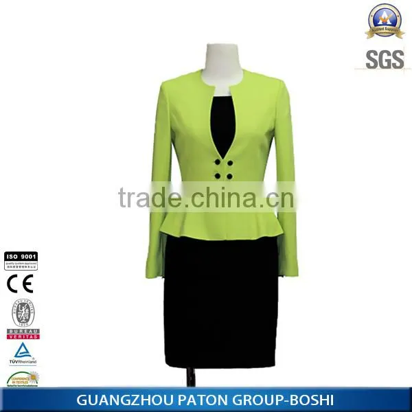 2015 OEM Supplier Type TR Material Women Formal Blazer From China photo-6