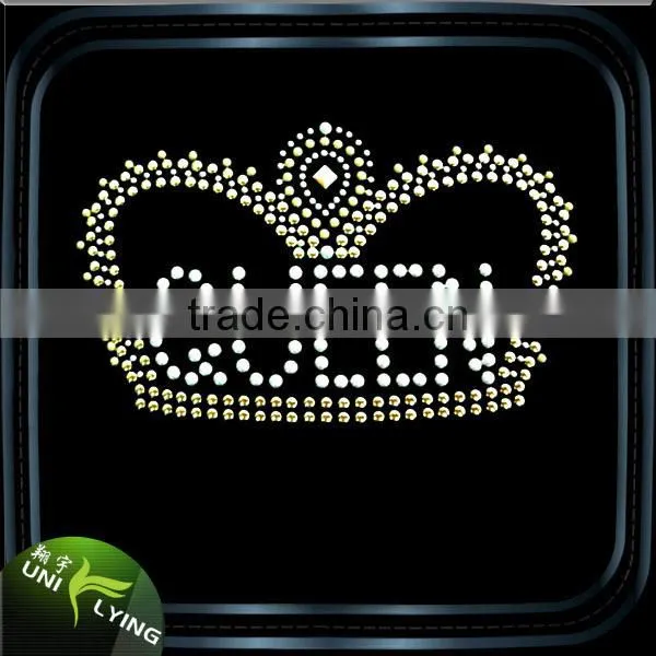 Latest Rhinetone Transfer Crown Motifs ,fashion Strass Transfers photo-4
