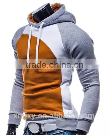 High Quality Long Sleeve Men Gym Hoodies photo-6