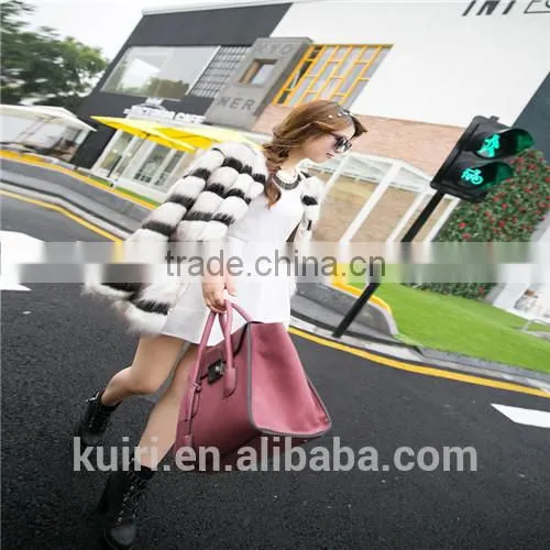 2017 New Arrival Latest Coat Design for Women Wear Vintage Faux Fur Coat photo-6
