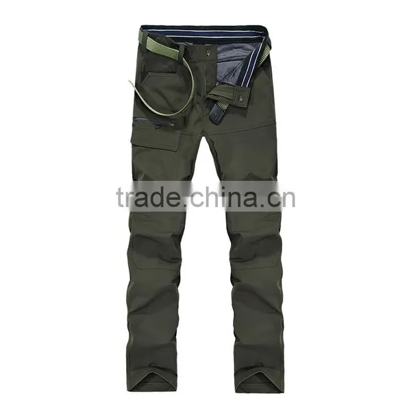 Customized New Style Waterproof Casual Softshell Pants for Men
