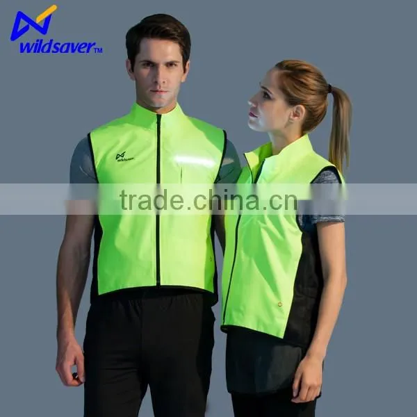 Mens Active Athletic LED Flashing Vest With Pockets photo-6