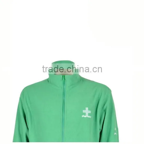 Wholesale New Design Blank Color Fleece Fabric Custom Design Zip up Quilted Blank Sweatshirts Without Hood photo-5