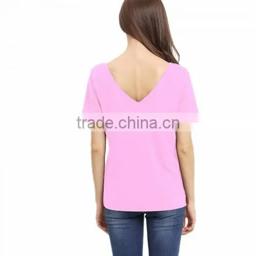 New Design Plus Size Women Cotton Short Sleeve T-Shirts photo-2