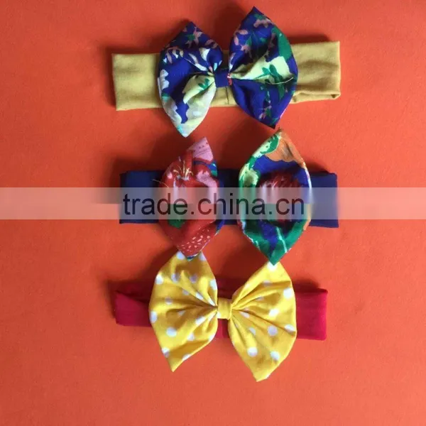 Wholesale Baby Girl Big Bow Headbands Flower Girl Hairbands Children Bows photo-2