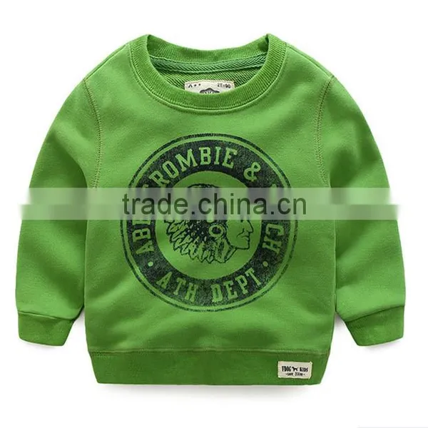 J3628 New Design Baby Boy Sweatshirt Children Printing Sweatshirt Kids Clothes