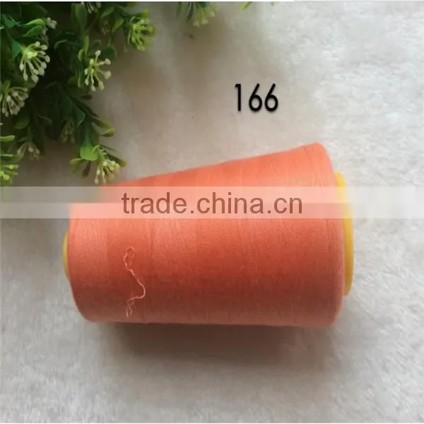 Wholesale Dyed High Tenacity 100pec Ployester Sewing Thread With Plastic Tube photo-3