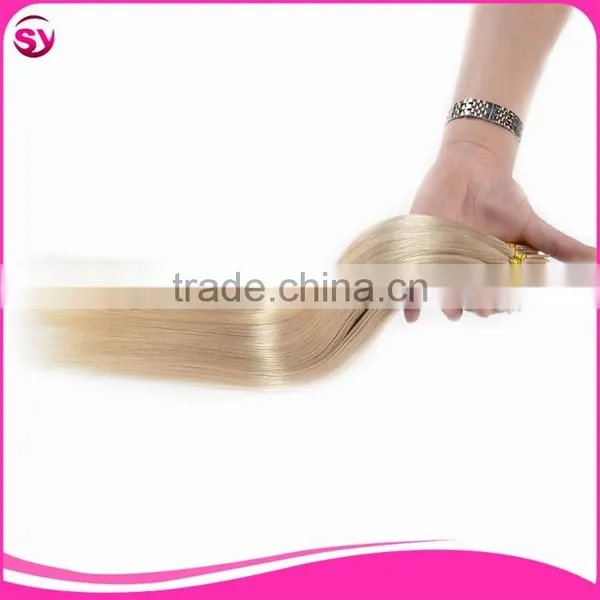 Top Quality Factory Wholesale Virgin Russian Hair Stick I Tip Russian Hair Extensions photo-2