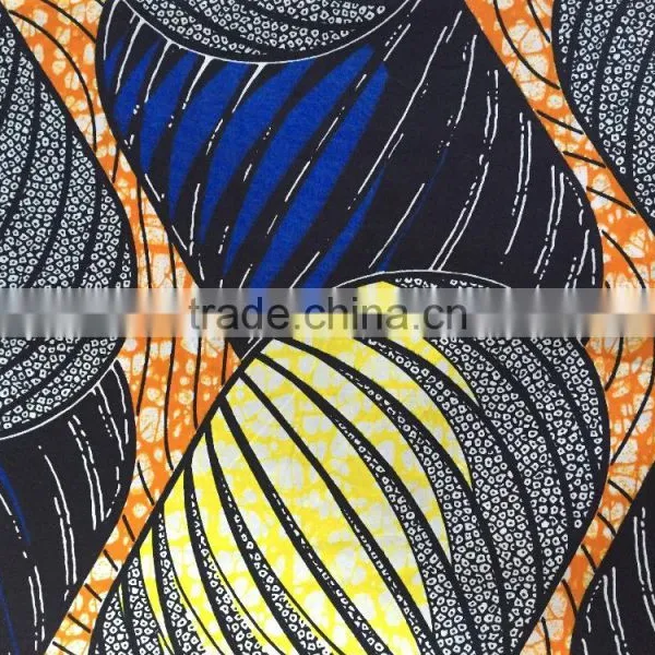 Cotton Imitate Wax Fabric photo-2