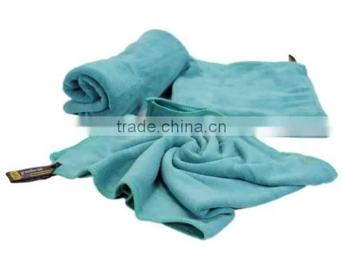 100% Cotton Fitness Towels With Zippered Pocket photo-5
