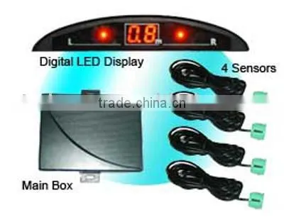 Parking Sensor System Mini LED Display Car Parking Radar System photo-2