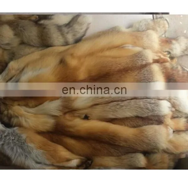 High Quality & Natural Red Fox Fur Skins