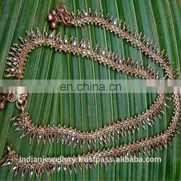 Anklet Jewelry Manufacturer, Custom Design, Gold, Rhodium Plated Ankle Bracelets Export photo-5