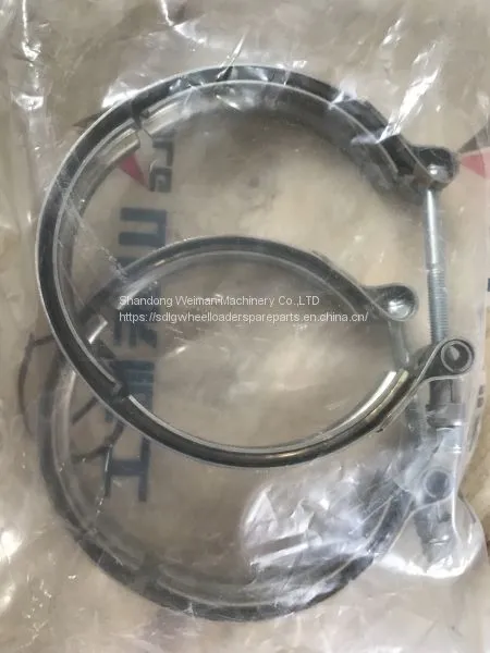 Genuine SDLG LG958L Wheel Loader Spare Parts 4110000081044 CLAMP V BAND C3415546 photo-2