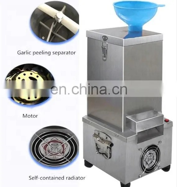 Stainless Steel Dry Garlic Peeling Machine/Electric Automatic Small Garlic Peeler Machine Garlic Peeling Machine photo-4