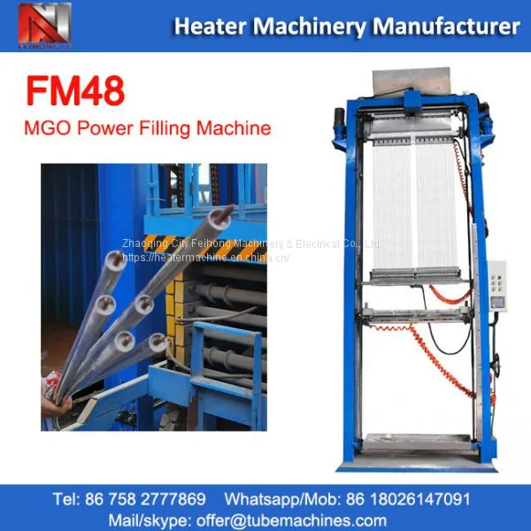 FM48PLC погружные нагреватели Машина для наполнения порошком MGO