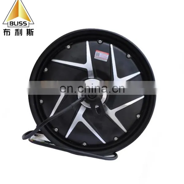 10 Inch Hub Motor Brushless Dc Motor 3000W 60-120V Motor Controller Disc Brake High Power Kit Electric Car photo-6
